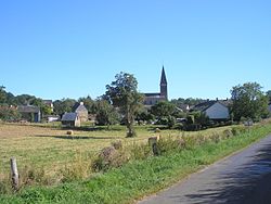 Skyline of Montilly-sur-Noireau