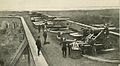 Pulaski’s southeast parapet, barbette guns on south wall in place after capture and repairs.