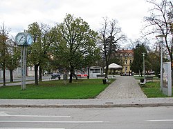 Josip Juraj Strossmayer Square in Jastrebarsko