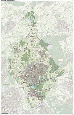 Topografisk kommunekort juli 2016