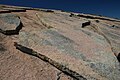 Exfoliation of granite