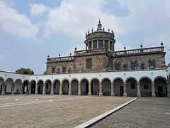 Hospicio Cabañas, built in 1805-1845 by Manuel Tolsá, José Gutiérrez, Pedro José Ciprés.[89][90][91]