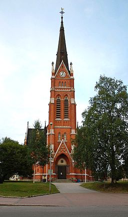 Luleå domkyrka i juni 2010