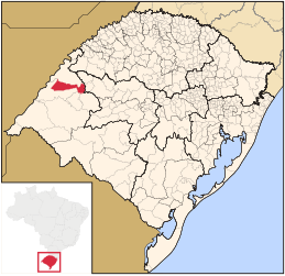 Maçambara – Mappa