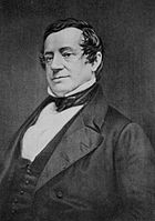 Washington Irving, kopii originální Plumbeho daguerrotypie pořídil Mathew Brady