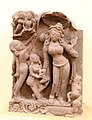 Indien: de:Nationalmuseum Neu-Delhi, Steinstatue der Flussgöttin Yamuna, de:Madhya Pradesh, 8. Jhdt. n. Chr.