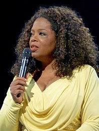 Presentadora Oprah Winfrey de California