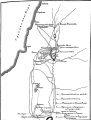 English: Map of Jesus Christ's service. Picture from popular bible encyclopedia of Archimandrite Nicephorus (1892). Русский: Карта общественного служения Иисуса Христа. Иллюстрация из иллюстрированной библейской энциклопедии архимандрита Никифора (1892)