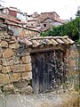 Detalle de arquitectura tradicional vernacular en Casas Altas (Valencia), año 2003