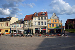 Torget i den gamla stadskärnan