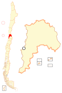 Localização da Valparaíso (região)