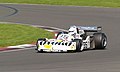 Arturo Merzario's 1976 March 761 being demonstrated in Silverstone