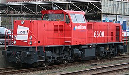 Railion 6508 in Den Haag