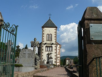 Часовня на кладбище Стеж