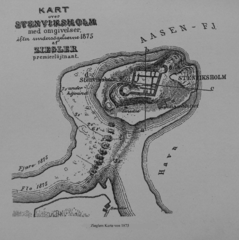 Castle Steinvikholm near Nidaros