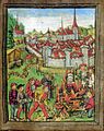 Verbranding van een heks in Willisau (Zwitserland), 1447