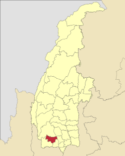 Location in Sagaing region