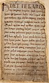 Image 19The first page of Beowulf (from Medieval literature)