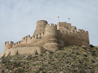 Castle of Biar, in provincia de Alicante.