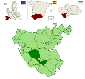 Localisation de Medina Sidonia