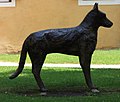 English: Sculpture of a dog Deutsch: Skulptur eines Hundes