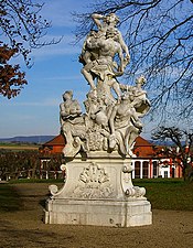 Raub der Proserpina, Schloss Seehof