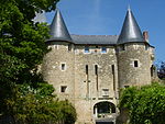 Ancienne abbaye Saint-Sauveur à Villeloin-Coulangé.