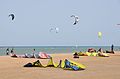 El Gouna: kite surfing at Mangroovy Beach