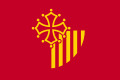 Bandera no oficial de Languedoc-Rosellón