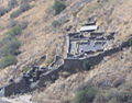 Gamla synagogue and wall from above