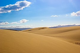 Dunas de arcilla en el Parque nacional Los Médanos de Coro.