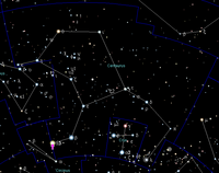 Alpha Centauri yang terletak di 100x100