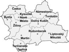 Plan kraju żylińskiego