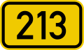 File:Bundesstraße 213 number.svg