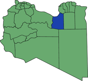 Localização de Agedábia