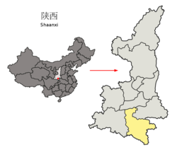 Ankang in Shaanxi