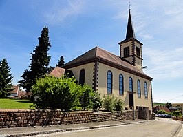 Protestantse kerk in Mietesheim