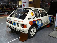 Peugeot 205 Turbo 16 Groupe B 1984.