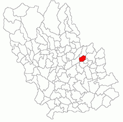 Location in Prahova County