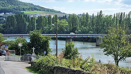 Vue op d'Musel vun Nidderkonz aus