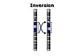 Paracentrisk inversion. En pericentrisk inversion ville have omfattet centromeret, hvilket ikke er tilfældet her.