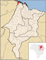 Carutapera – Mappa