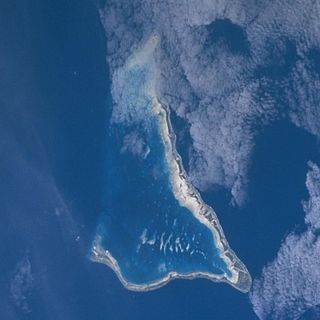 NASA-Bild von Tarawa