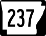 Highway 237 marker