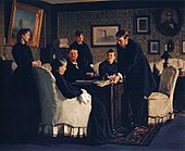 Regolazione familiare di un'eredità, 1888, Galleria Tret'jakov