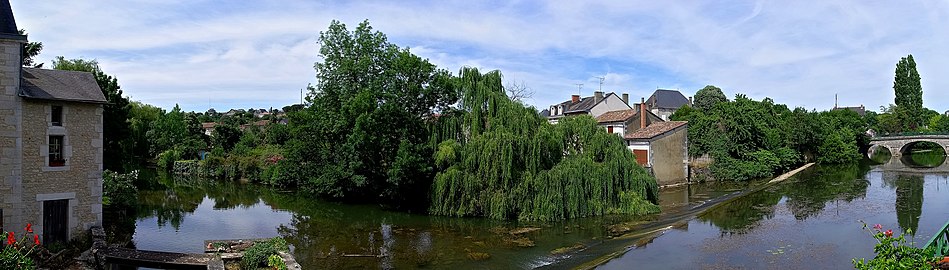 La Charente à Civray.