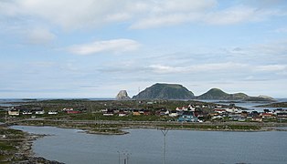 Gjesvaerstappan viewed from Gjesvær