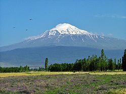 View of Ararat from Iğdır, Turkey