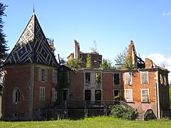 Ruines du château.