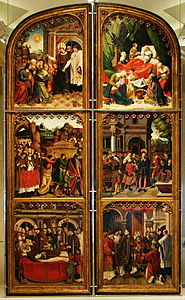 Pere Nunyes – Altarpiece of St Elgius of the Silversmiths